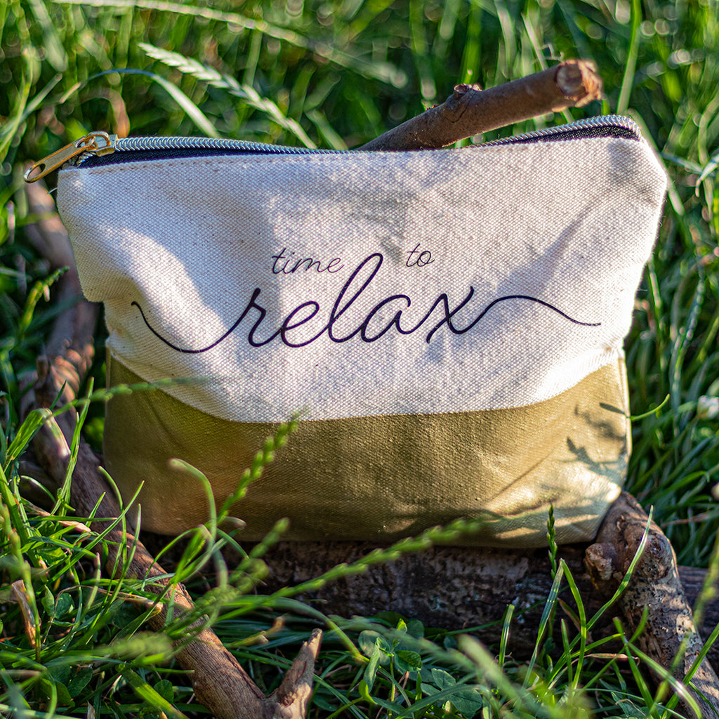 Time to Relax Cosmetic Bag